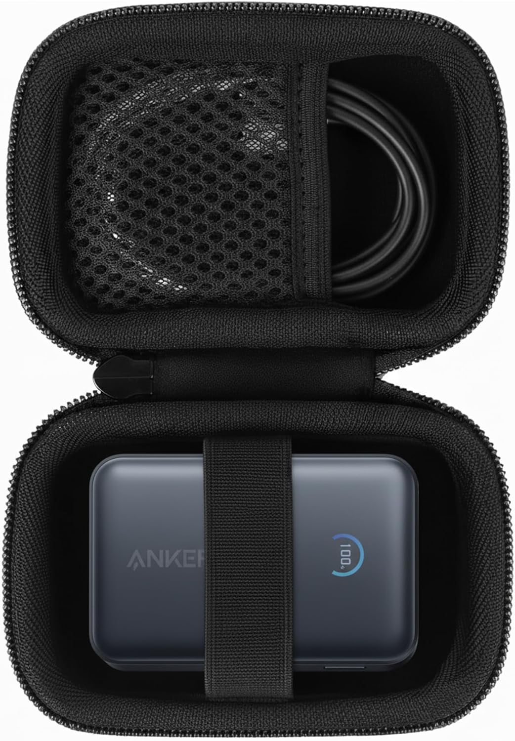 16. khanka Anker Nano Cargador portátil, 10,000mAh 45W Max Compact Power Bank Case, carcasa de viaje dura compatible con Anker Nano 45W 10000mAh Power