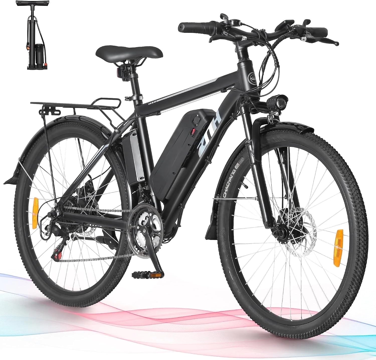 22. ZNH Electric Bike for Adults, 26" Electric Mountain Bike Peak-1000W Brushless Motor 23+MPH & 48V 13Ah Removable Battery Up to 65 Miles, Electric