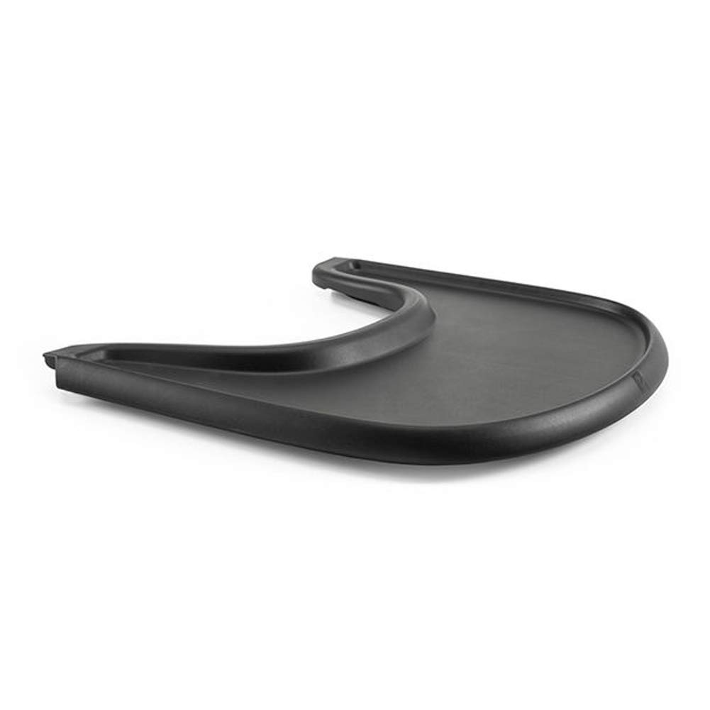 Bandeja Stokke Tripp Trapp, Negra Compatible with Tripp Trapp Baby Set, Dedicated Space for Snacks and Play, Easy to Clean for Quick Spills, Baby