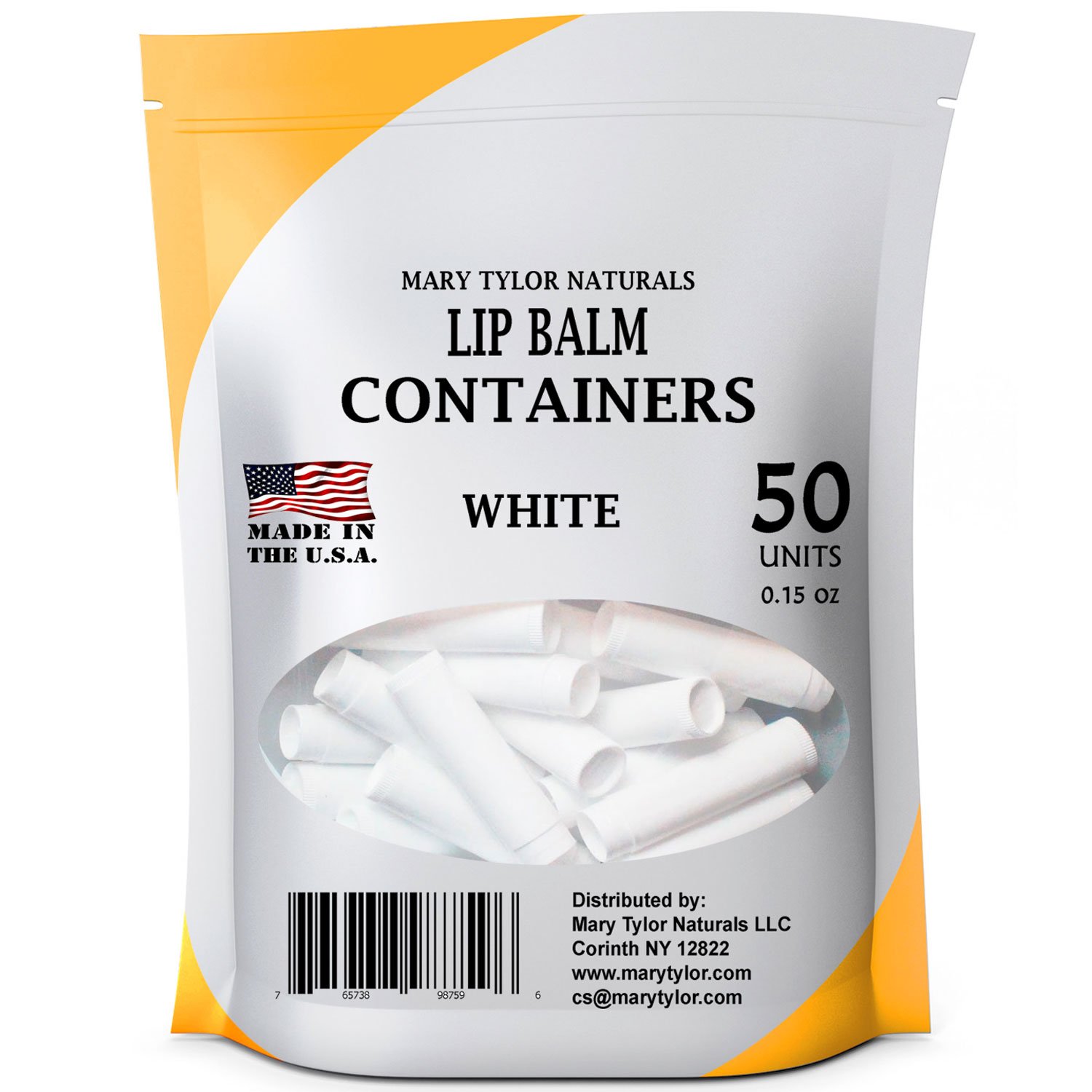 29. 50 recipientes transparentes para bálsamo labial tubos redondos, sin BPA, fabricados en Estados Unidos, 100% libre de BPA, con tapas transparentes