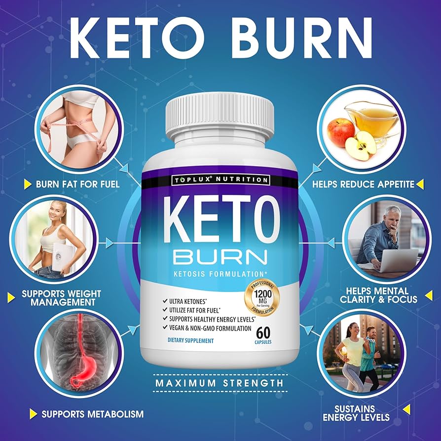 KETO BURN TOPLUX X60 CAPS