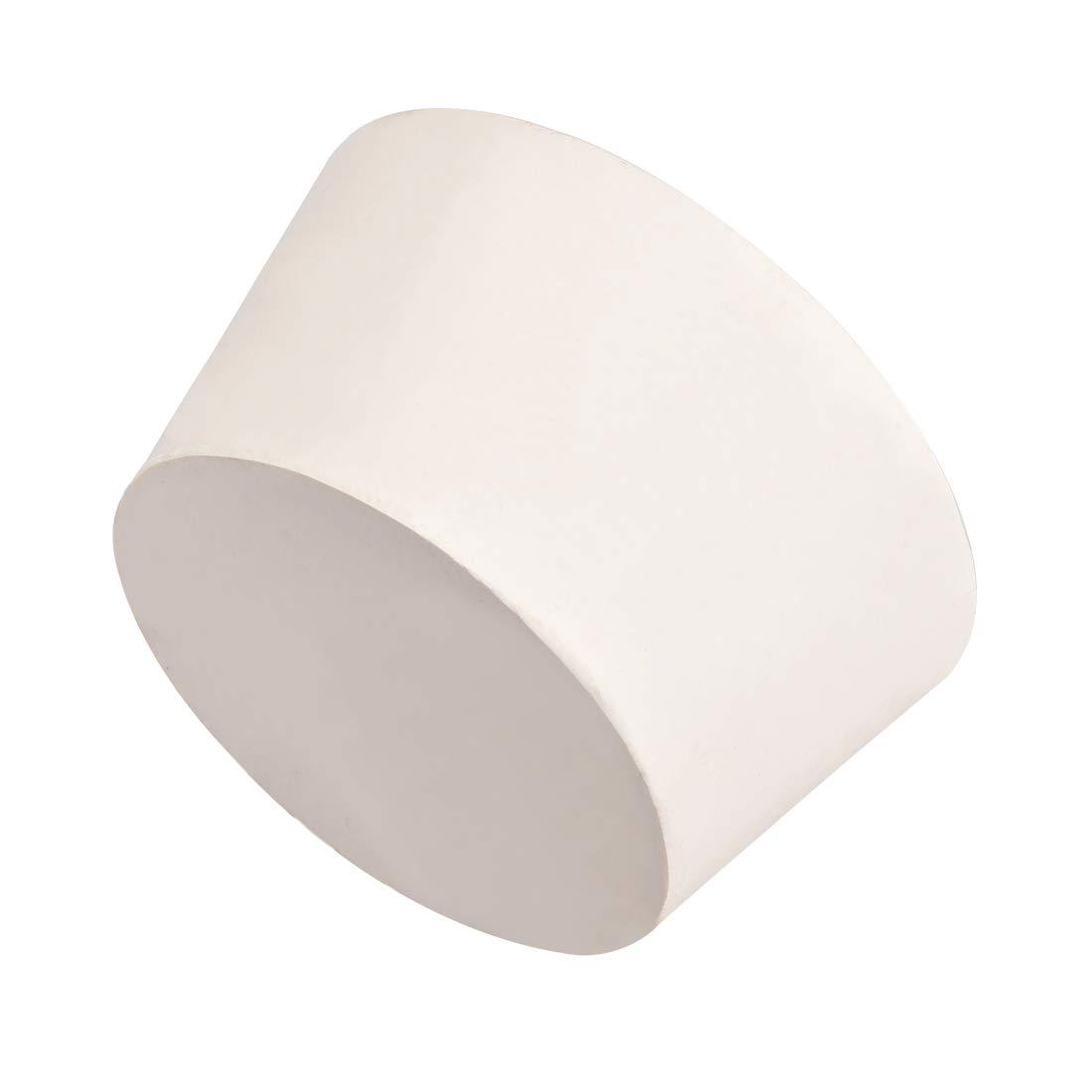uxcell Tapón de goma sólida en forma cónica blanca para el tapón de tubo de laboratorio tamaño 11