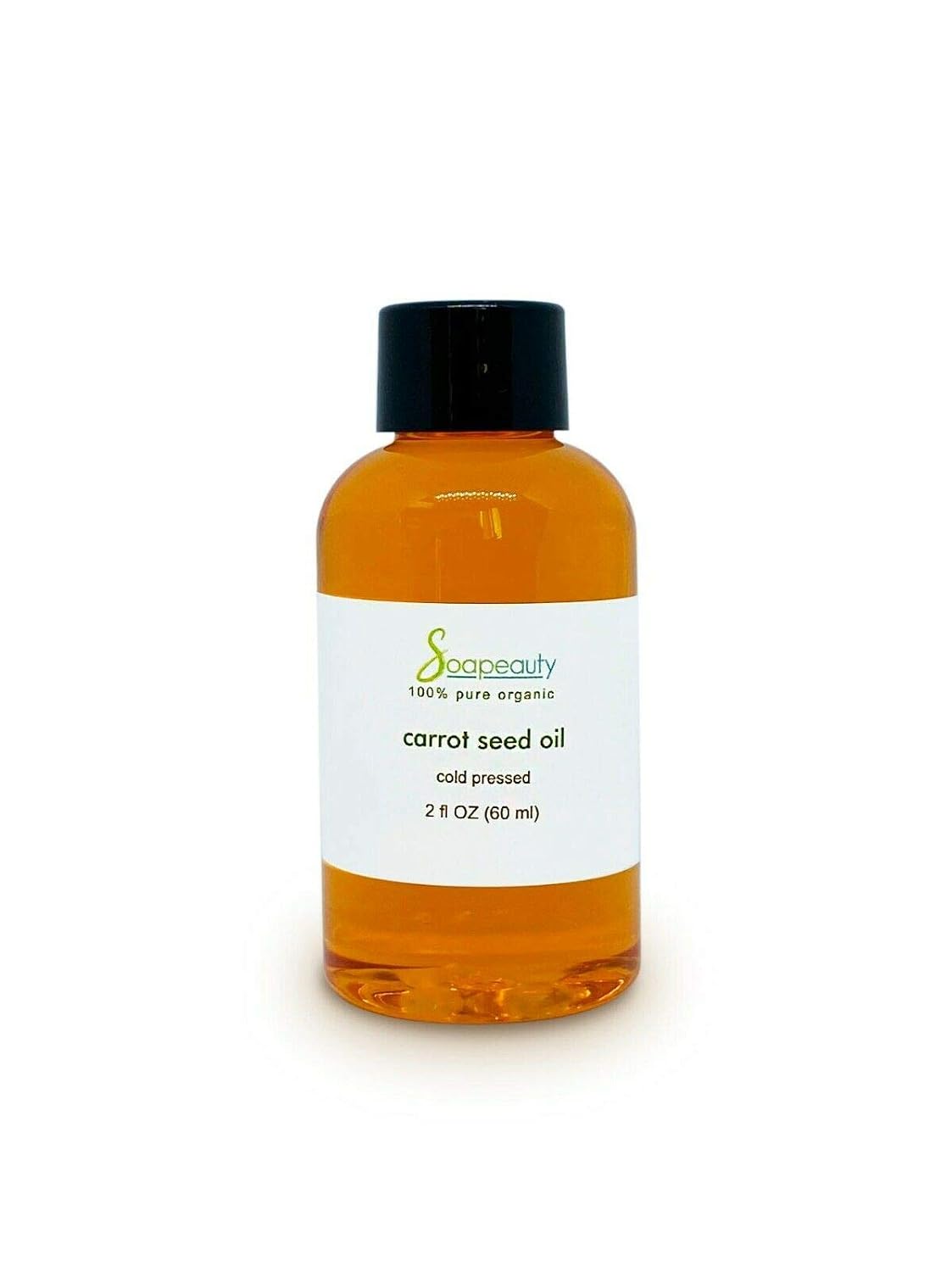 Soapeauty Aceite de semilla de zanahoria 100% puro sin refinar prensado en frío virgen (0.5 oz (0.5 fl oz) Euro Dropper)