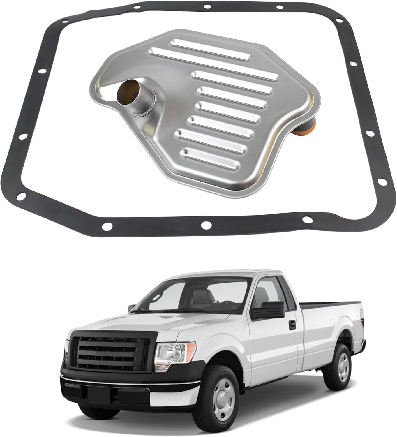 Kit de filtro de transmisión automática para Ford F-150 F-250 94-10 Compatible con Ford F150 Expedition Mustang Grand Marquis Explorer 1994-2010