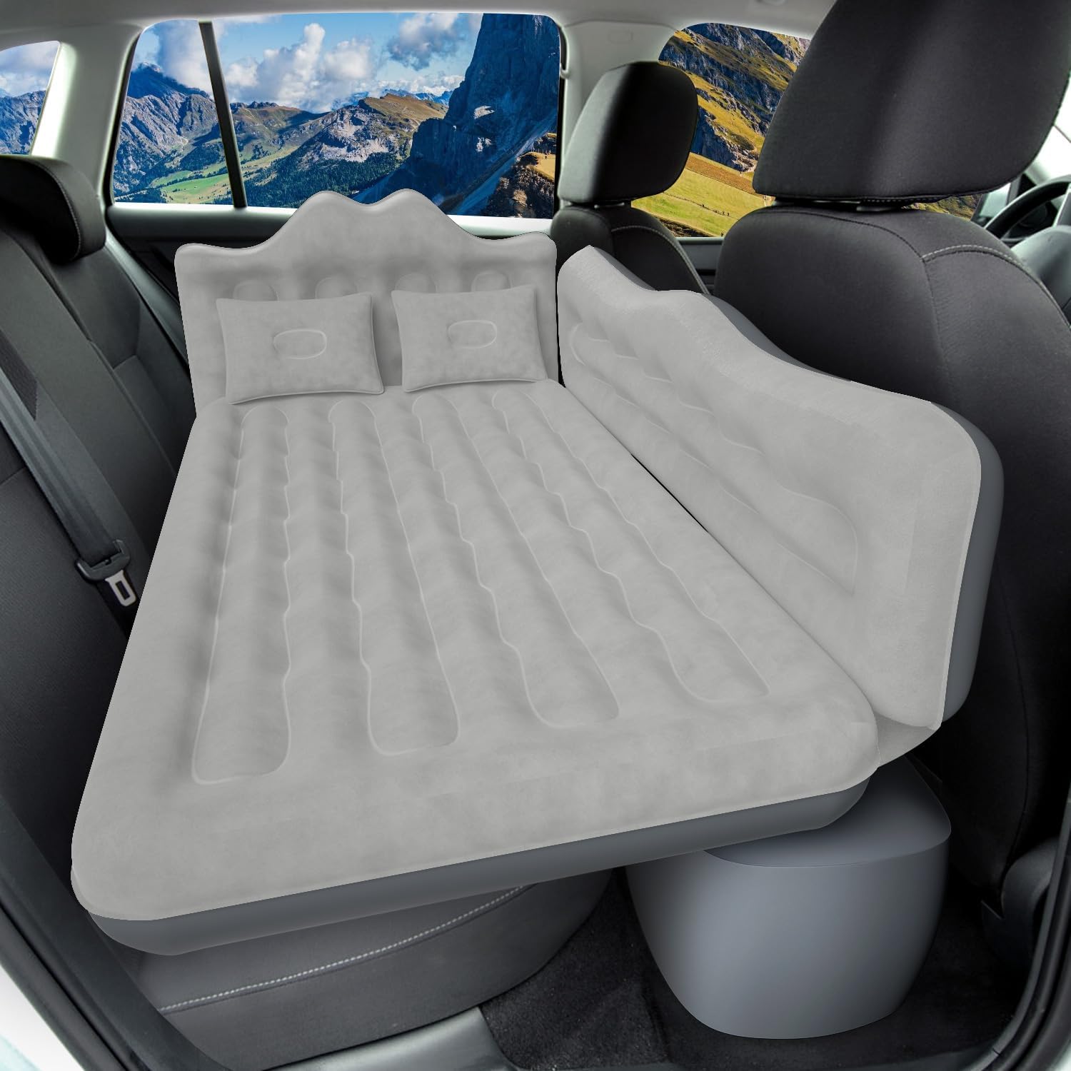colchón de aire para coche, colchón inflable para SUV y camión, colchón de aire para asiento trasero, cama inflable para camping, colchón de aire