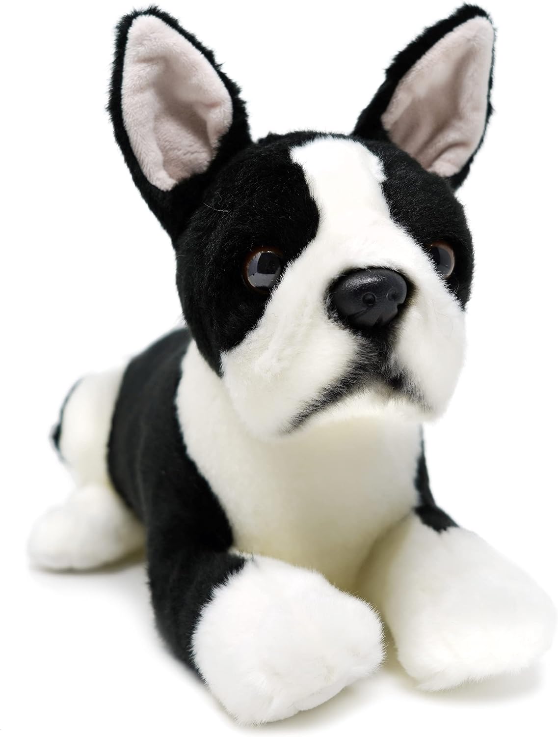 TigerHart Baxter The Boston Terrier - Perro de peluche de 12 pulgadas