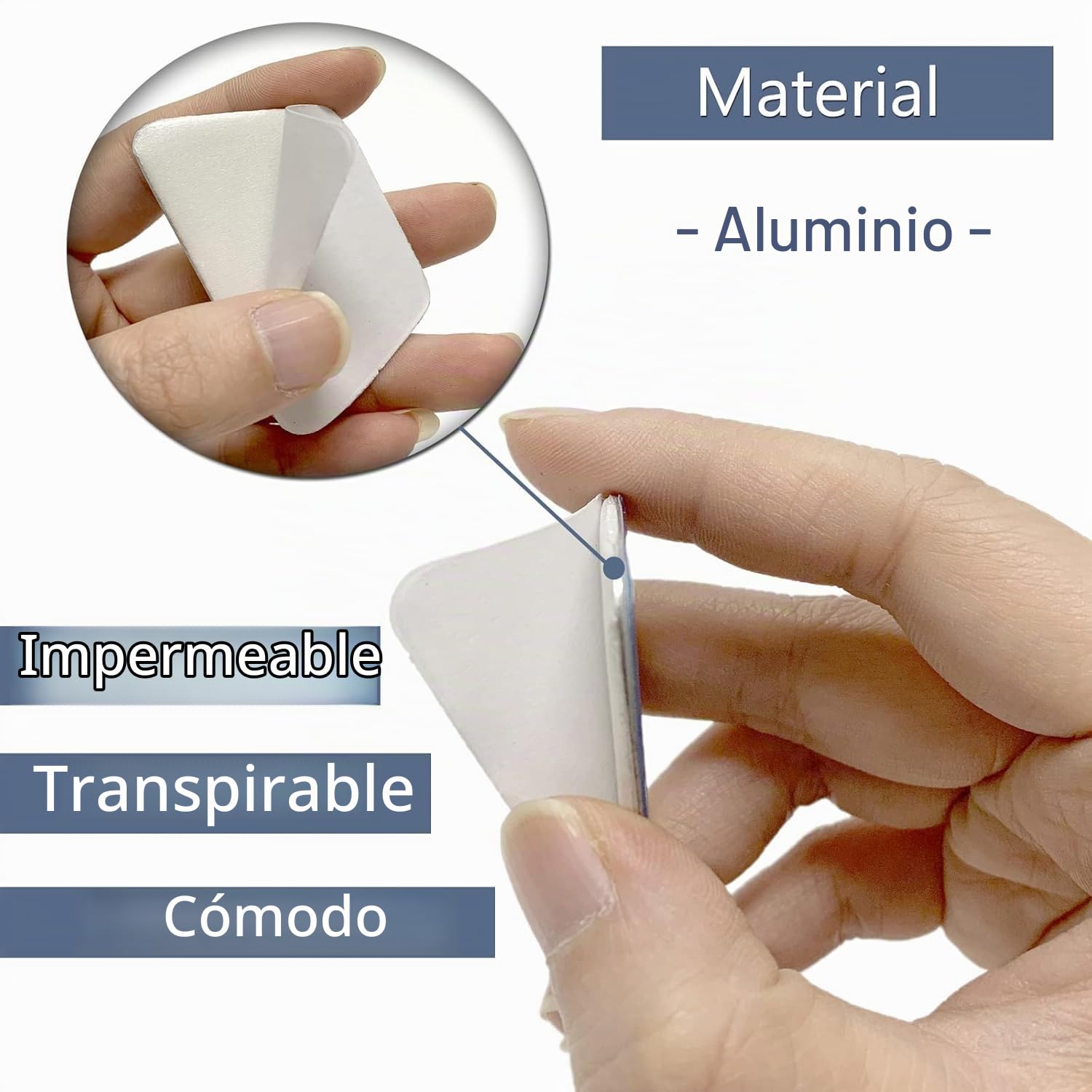 Férulas nasales de aluminio, protector externo de soporte nasal para septoplastia de rinoplastia, fractura de soporte nasal, otorrinolaringología