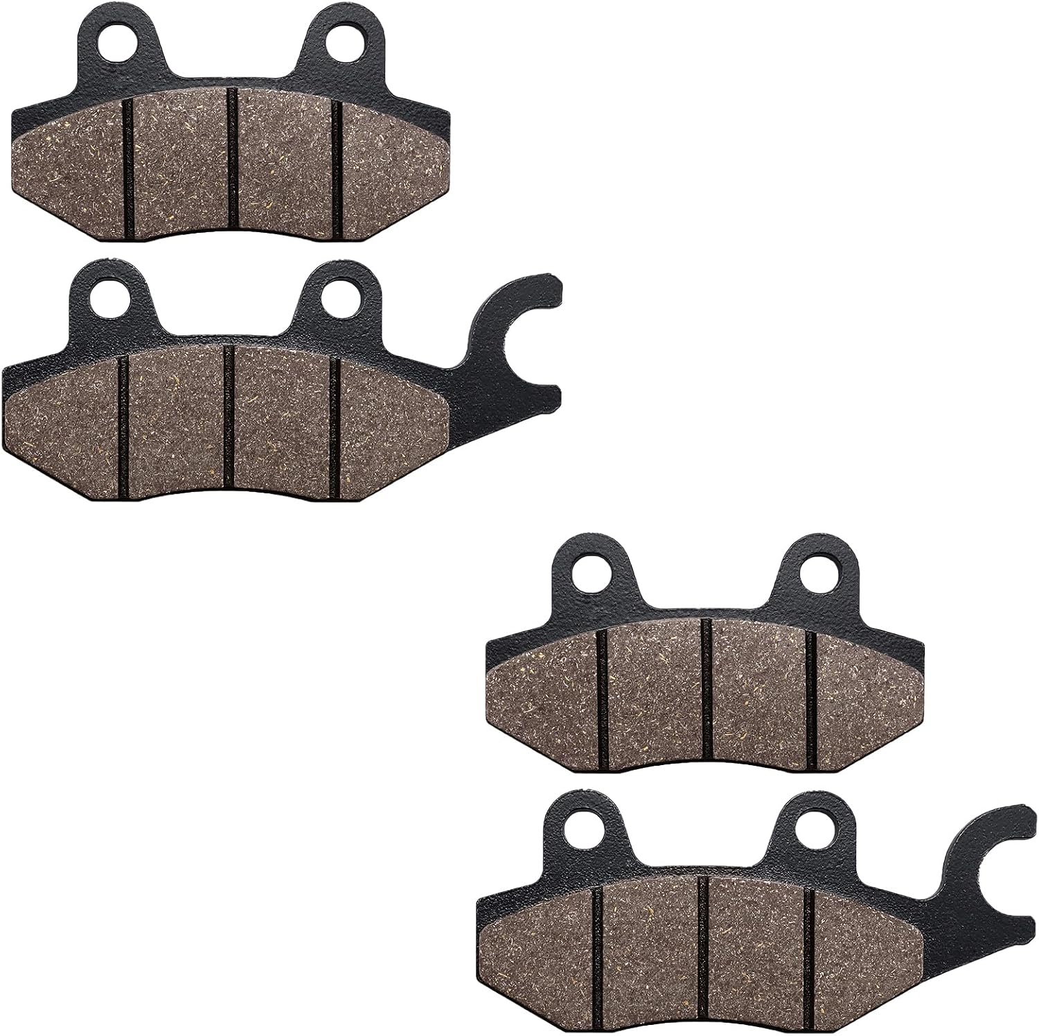 Pastillas de freno delanteras y traseras para Kawasaki Ninja 400 250R 300 EX250 EX300 EX400 2008-2023 W175 2018-2019 Z250SL 2014-2018 Z400 KLR650